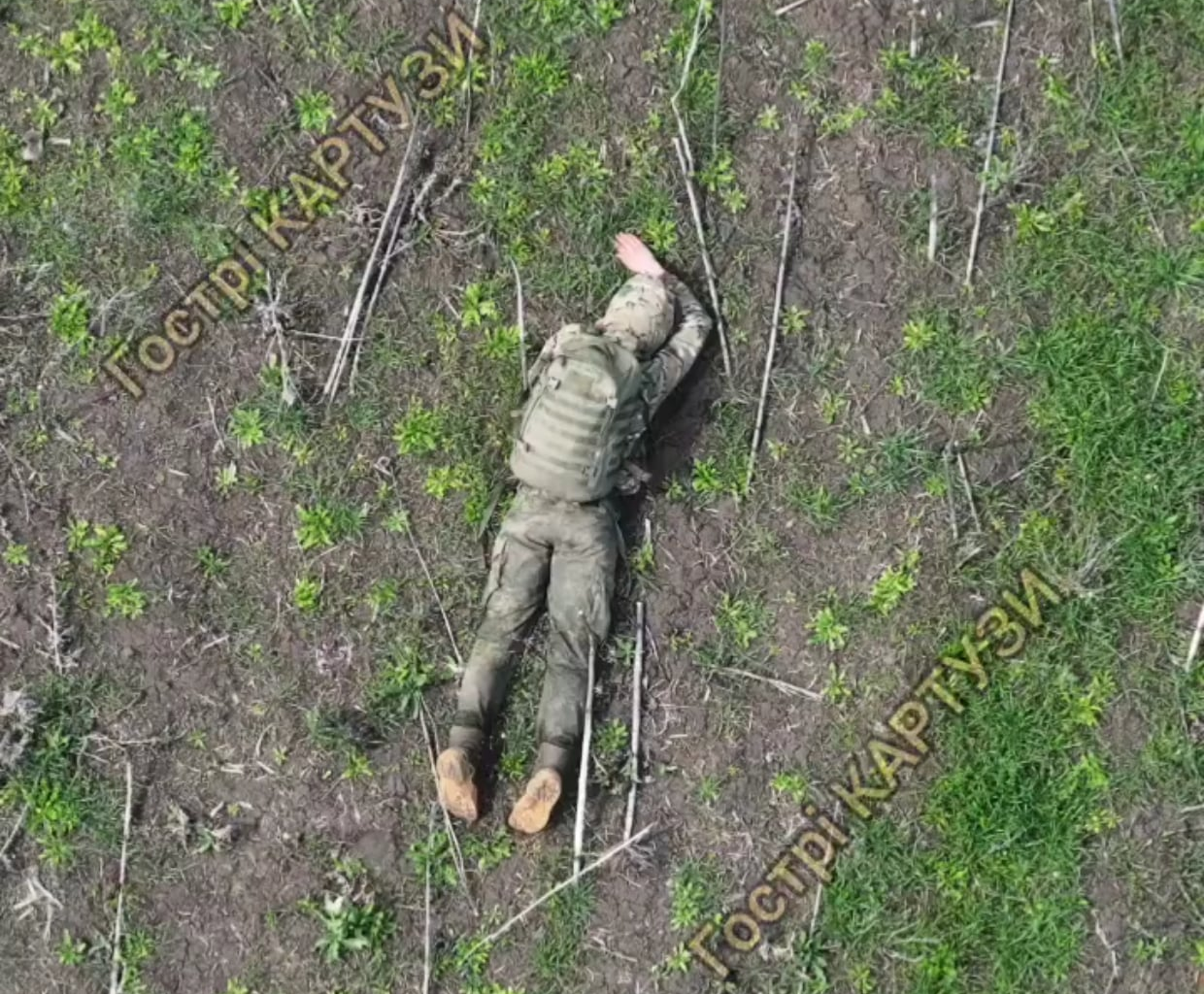 Another russian taken out via drop (NSFW)