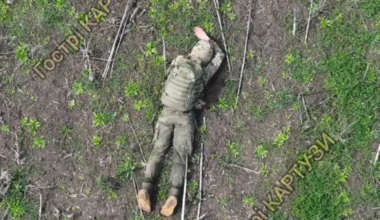 Another russian taken out via drop (NSFW)