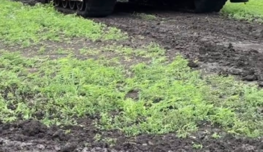 Ukrainian Leopard 2A4 of 155th mechanized Brigade preparing for combat [June 2025]