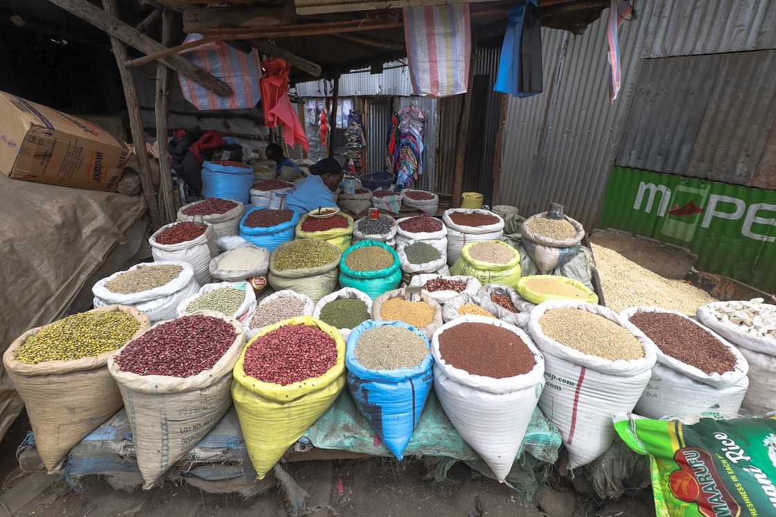 Cereals are staple food in Kenya.