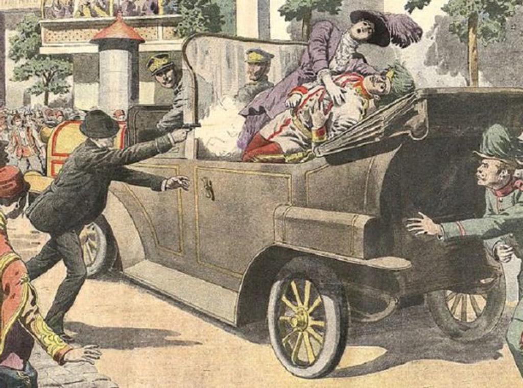On this day in 1914, Serbian nationalist Gavrilo Princip assassinated Austrian Archduke and heir to the throne Franz Ferdinand in Sarajevo