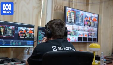 An online casino banned in Australia is streamed live from Melbourne