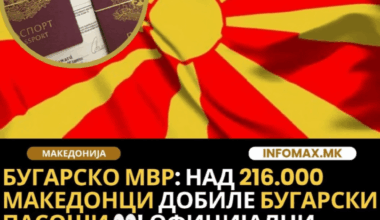 Това са над 10% от македонците с нашенски паспорт.