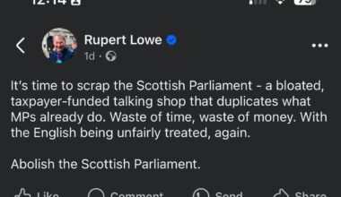 Reform MP, from the horses mouth…