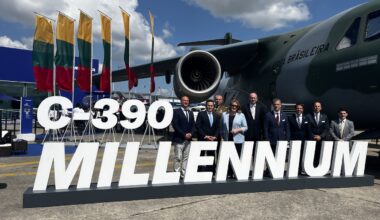Lithuanian MoD selects Embraer's C-390 Millennium military transport aircraft