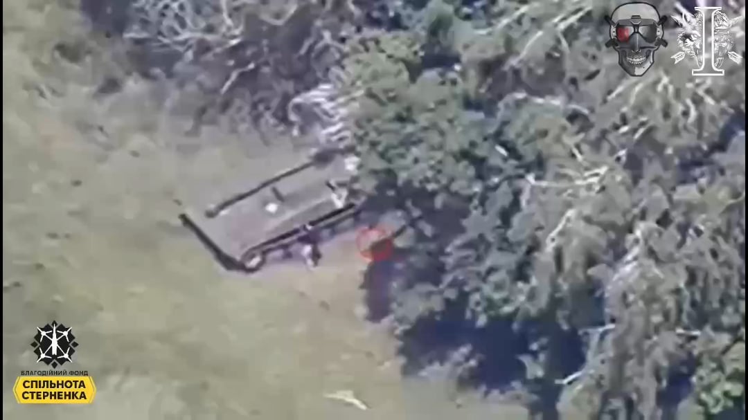 FPV-drones from UA_REG TEAM operators hit 2 2S1 Gvozdika self-propelled guns and 8 howitzers. June 2025.
