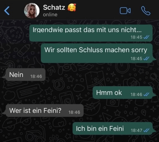 dann nicht