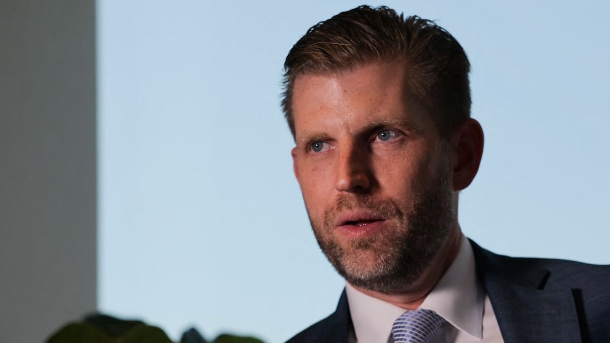 Eric Trump, Executive Vice President of the Trump Organization, and son of U.S. President Donald Trump. (Reuters Photo)