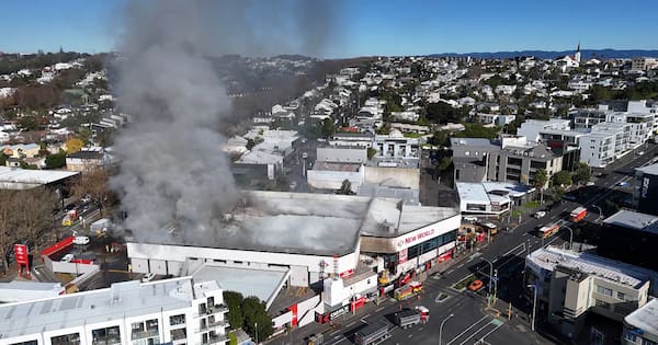 Auckland supermarket fire 'accidental', stock to be thrown away