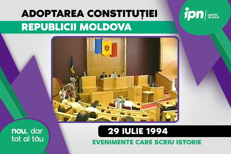Adoption of Moldova’s Constitution. History-making Events
