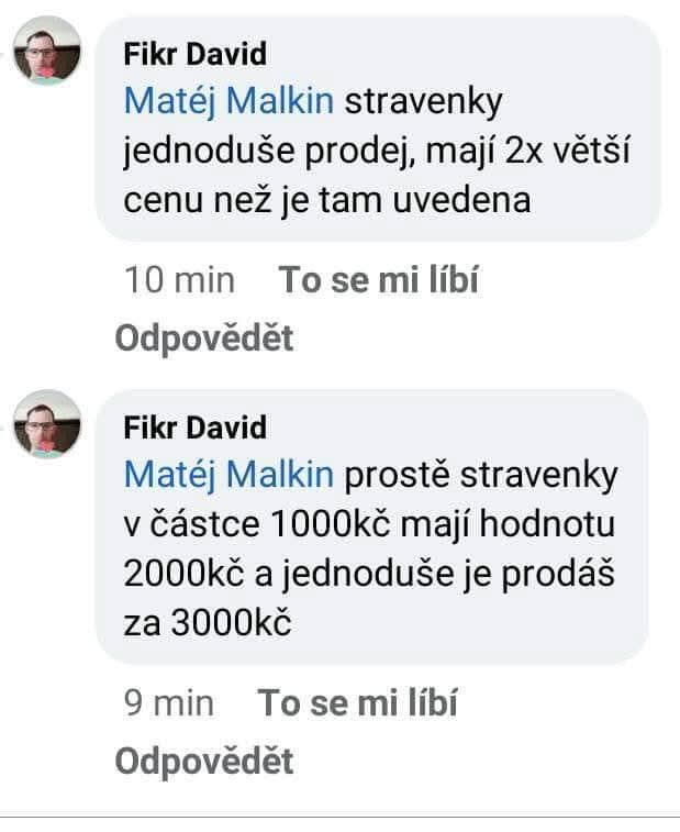 investiční stravenky