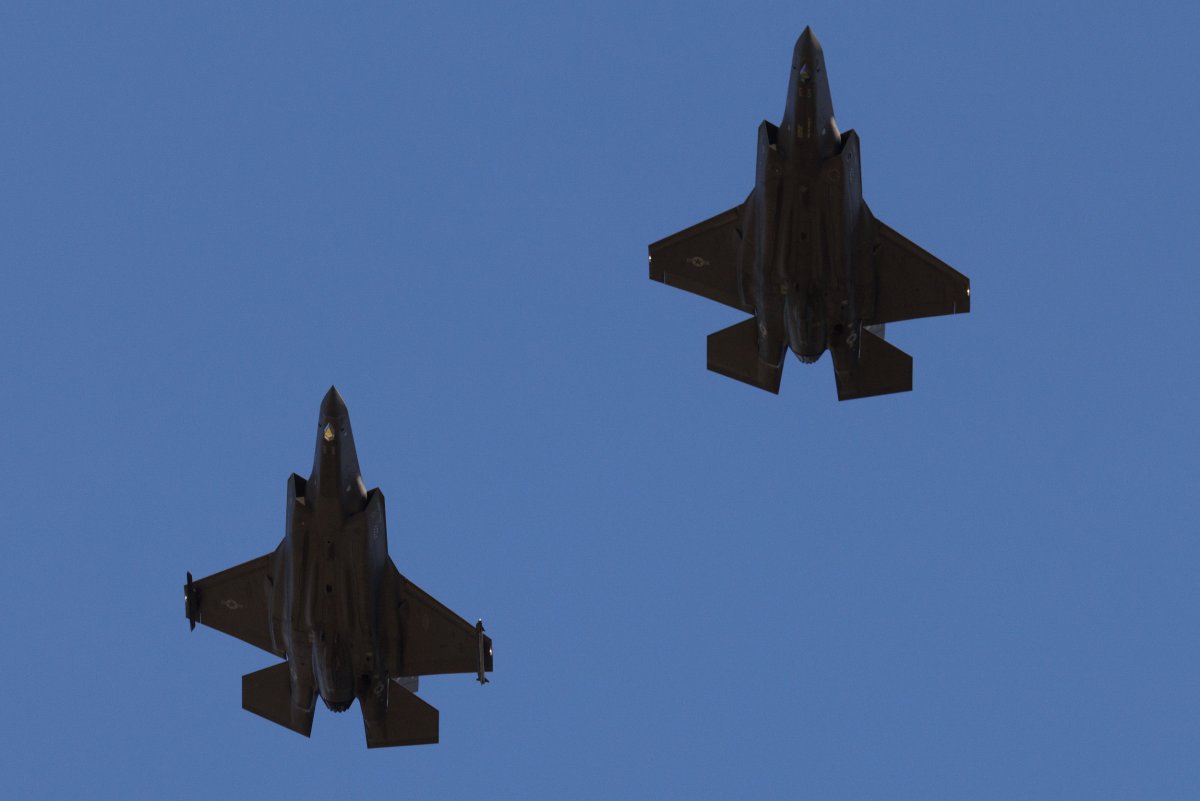 F-35A Lightning II stealth aircrafts