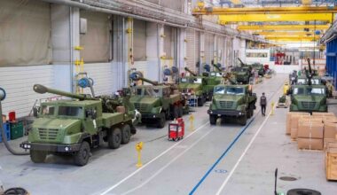 The CAESAR production process at KNDS France facilities / Photo credit: Anthony THOMAS-TROPHIME