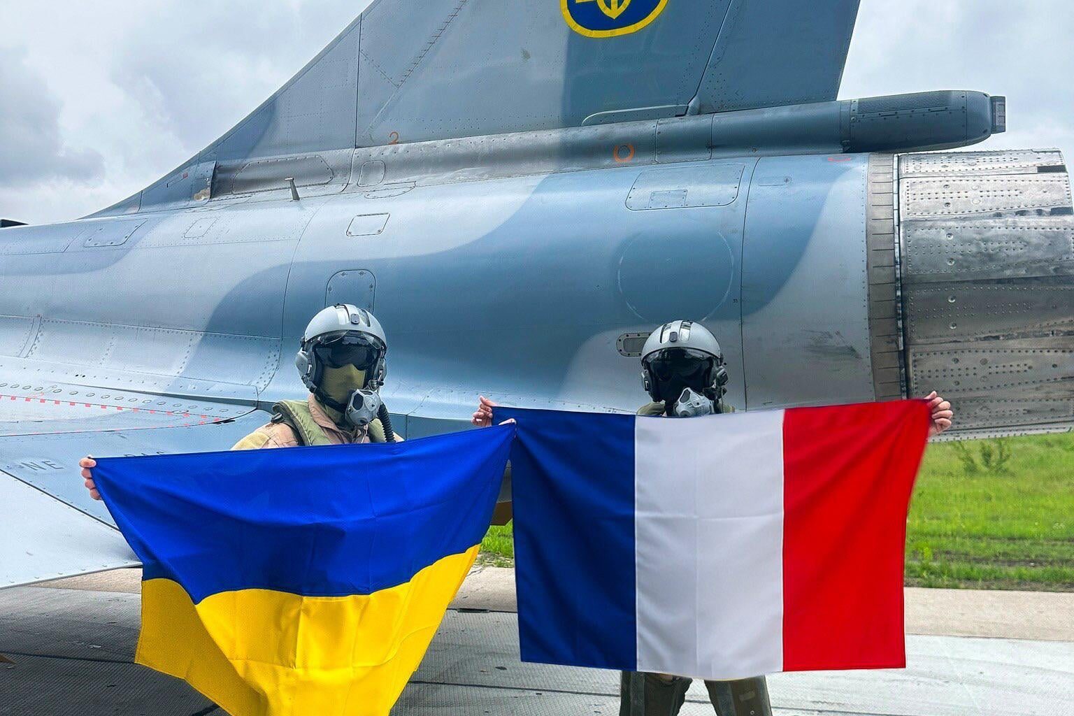 First confirmed image of a Ukrainian Mirage 2000-5