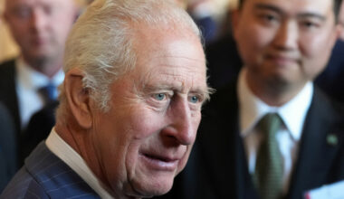 King Charles III attends a reception for the King's Award for Enterprise at Windsor Castle in Windsor, England, on June 12. [REUTERS/YONHAP]