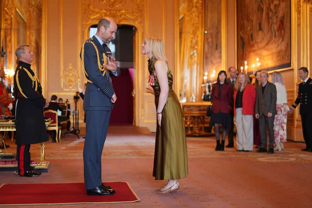 Yui Mok/PA Images/Alamy Prince William and Anne-Marie Duff at Windsor Castle on June 11, 2025.