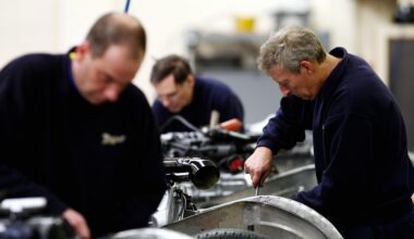 UK manufacturing shrinks again but may be ‘turning a corner’