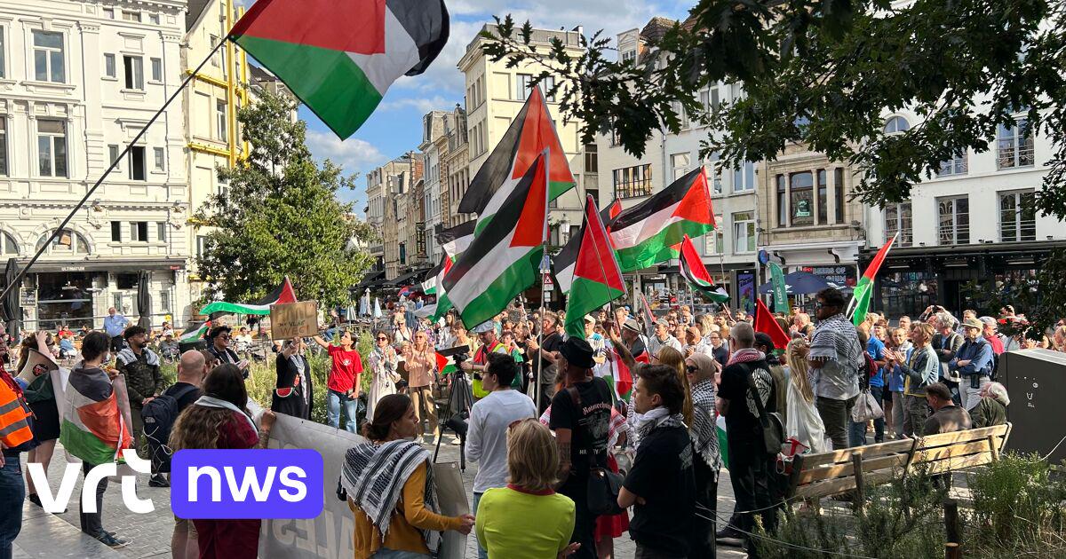 Vlaams Belang woedend over weghalen Israëlische vlag aan stadhuis tijdens protestactie: "Dit is schandalig"