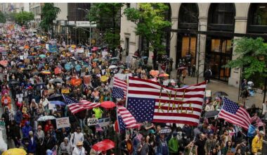 Trump’s parade flopped. No Kings Day was a hit.