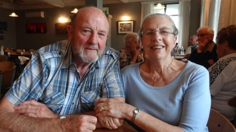 Faye (Frances Anne) Phelps and her late husband Bill.