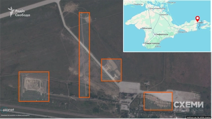 Russia Builds Drone Warbase at Former Civil Airport in Occupied Crimea
