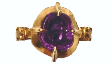 Medieval Ring With Sri Lankan Sapphire Found In Slovakia