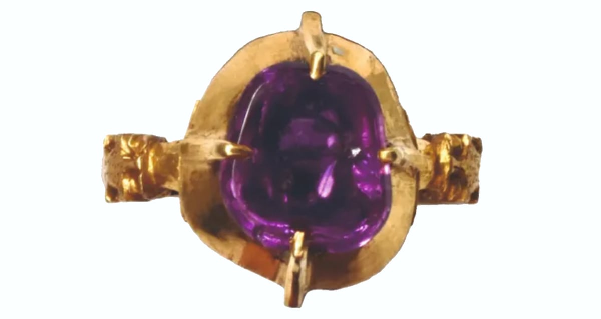 Medieval Ring With Sri Lankan Sapphire Found In Slovakia