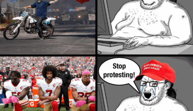 The protest paradox