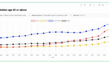 This World is Aging, and China is Aging Fast [OC]