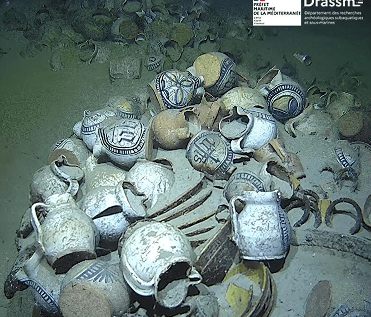 France’s deepest shipwreck found: 16th-century vessel discovered off Ramatuelle