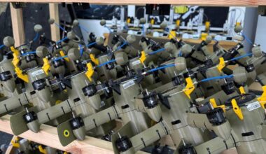 Wild Hornets unveil new FPV-based air defense drones designed to intercept Shahed UAVs. The system is reportedly entering mass production.
