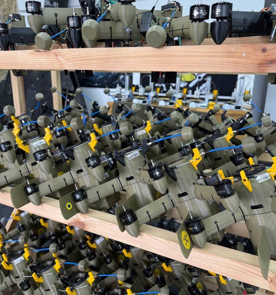 Wild Hornets unveil new FPV-based air defense drones designed to intercept Shahed UAVs. The system is reportedly entering mass production.