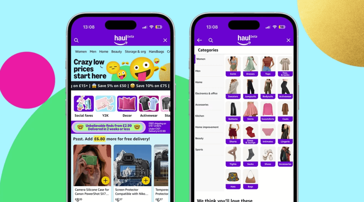 Amazon has launched a Temu competitor in the UK – with prices starting at £1