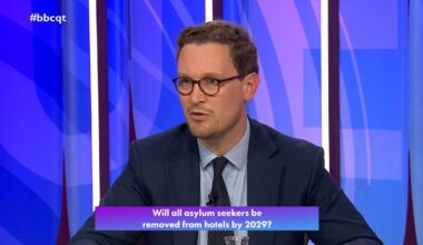 Moment BBC Question Time audience turns on Labour minister for 'outrageous' claim most small boat migrants are women and children