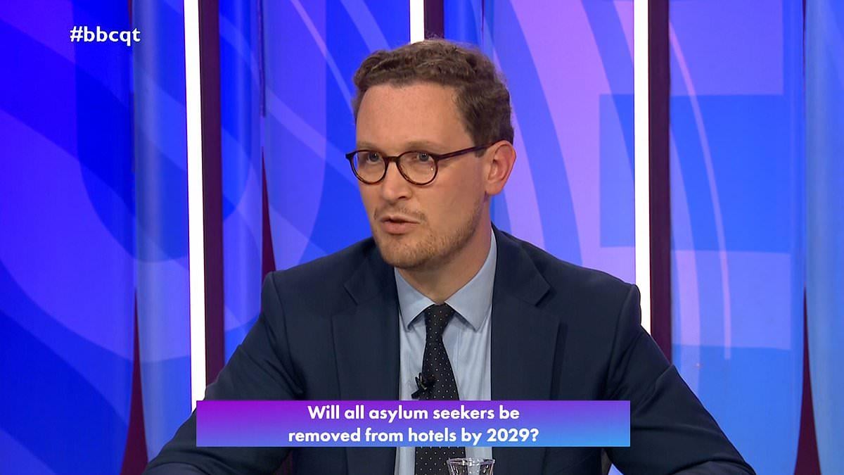 Moment BBC Question Time audience turns on Labour minister for 'outrageous' claim most small boat migrants are women and children