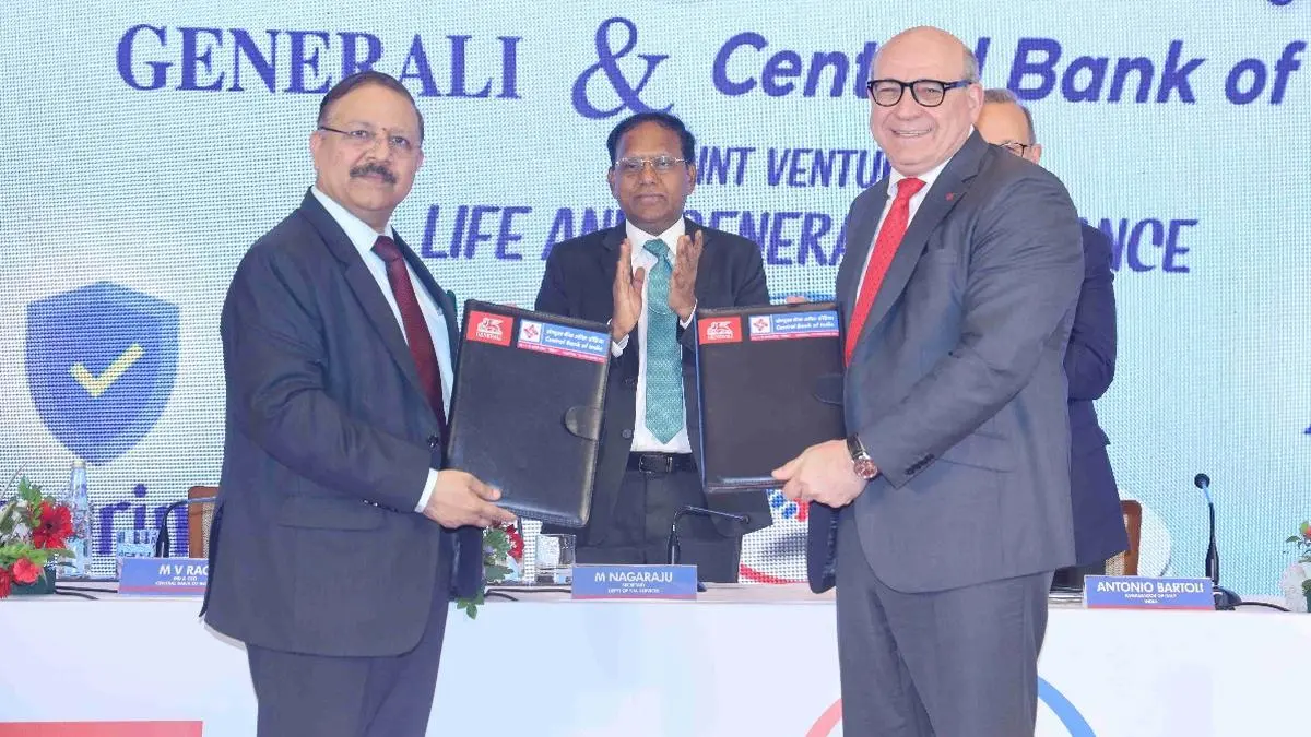 Central Bank of India, Generali ink shareholding deal for insurance venture