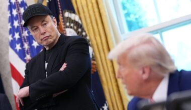 LA protests inch Elon Musk back to President Trump