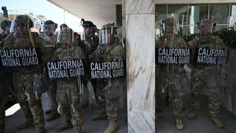 Live updates: LA protests against ICE raids, Trump National Guard, Marines mobilized
