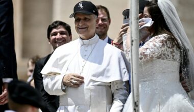Newly weds who go viral for giving Pope Leo XIV his Chicago White Sox hat hail from the East Coast