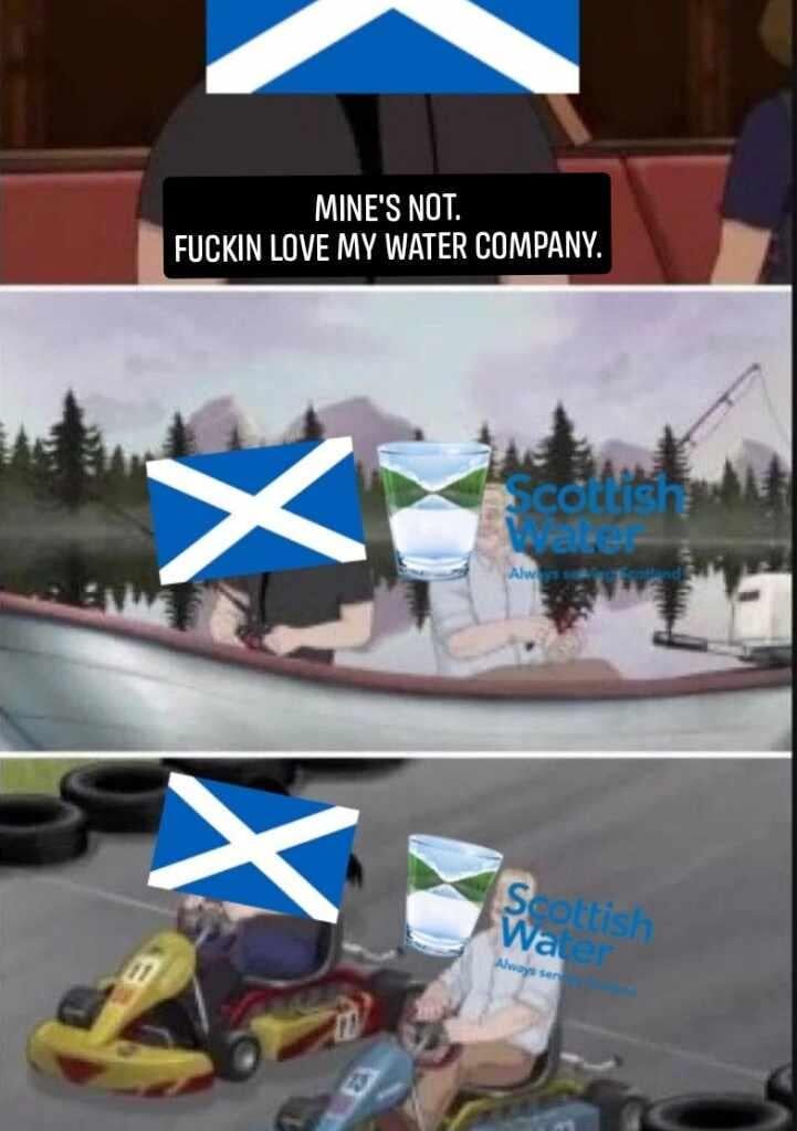 CH4 mentioning that the UK water industry is in crisis today.