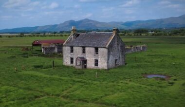 Abandoned Island - Alloa Inch, Scotland | Picture taken with my drone!