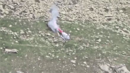 A helicopter crashed in Switzerland