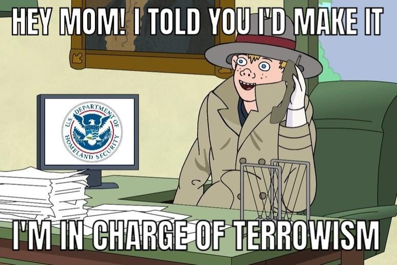 DHS puts a 22yr old intern in charge of terrorism prevention