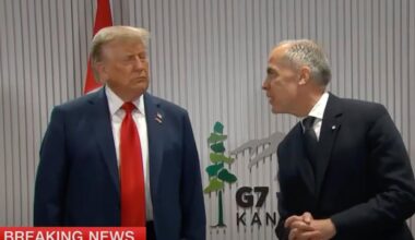 Watch: Canadian PM Cuts Off Trump’s Rant on ‘Blue Cities’ in Awkward G7 Moment