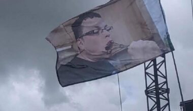 best flag at glastonbury so far