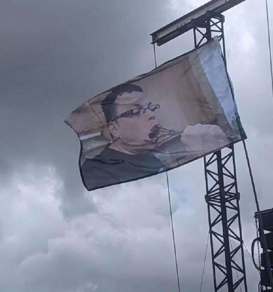 best flag at glastonbury so far