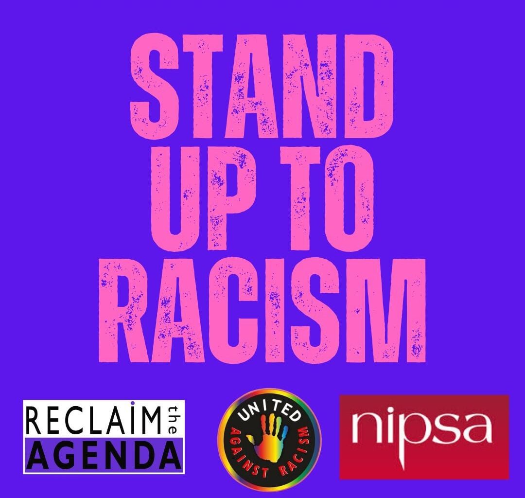 Stand Up To Racism - Rally at City Hall at 1.30pm Saturday
