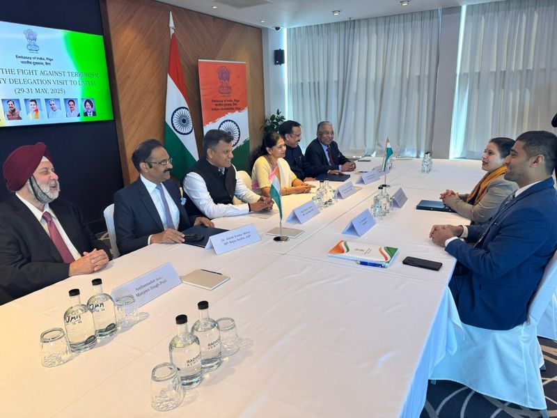 Rajya Sabha member leads Indian delegation during Latvia visit