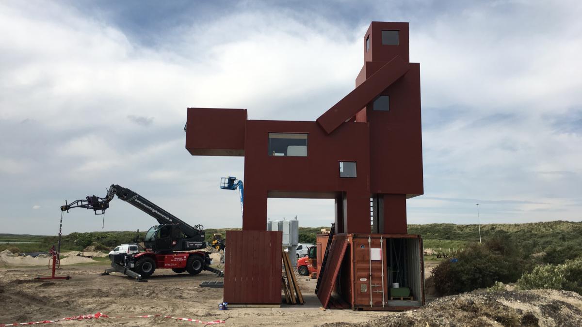 "kunstwerk" in IJmuiden