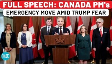 Canada PM's emergency economy move amid Trump's '51st State' threats, tariffs